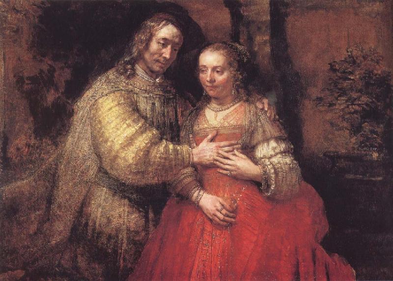 Rembrandt Harmensz Van Rijn Judebruden oil painting image